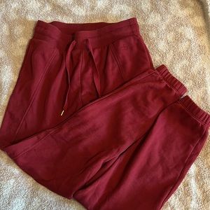 Red JoyLab joggers. small